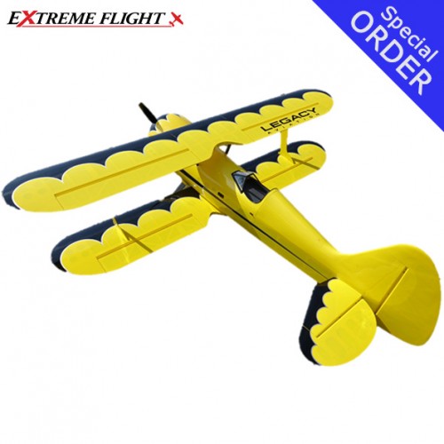 Extreme Flight 85" Muscle Bipe Yellow